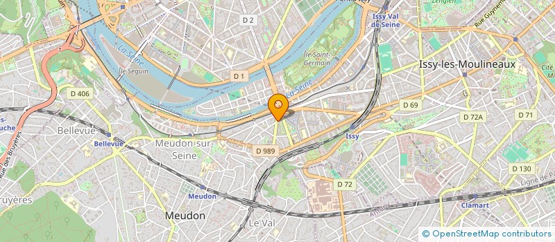 localisation de l'entreprise MADAME TIPAPORN PRAMWEW à ISSY-LES-MOULINEAUX