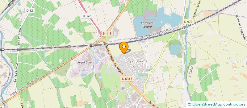 localisation de l'entreprise MADAME TIPHAINE AMMAR  AIMARGUES