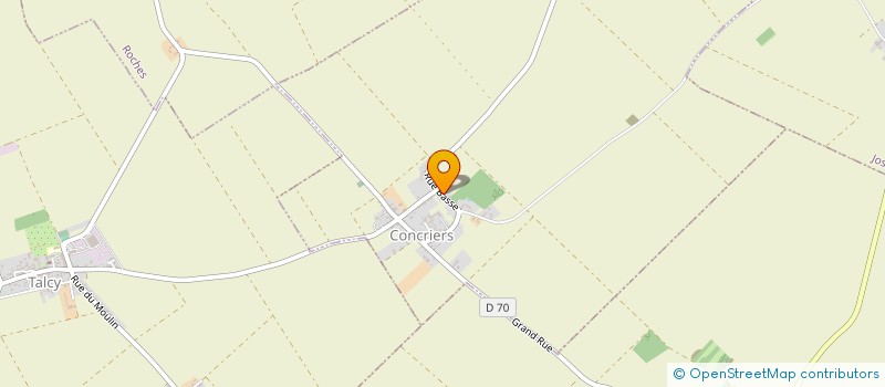 localisation de l'entreprise MADAME TIPHAINE ASTAING  CONCRIERS