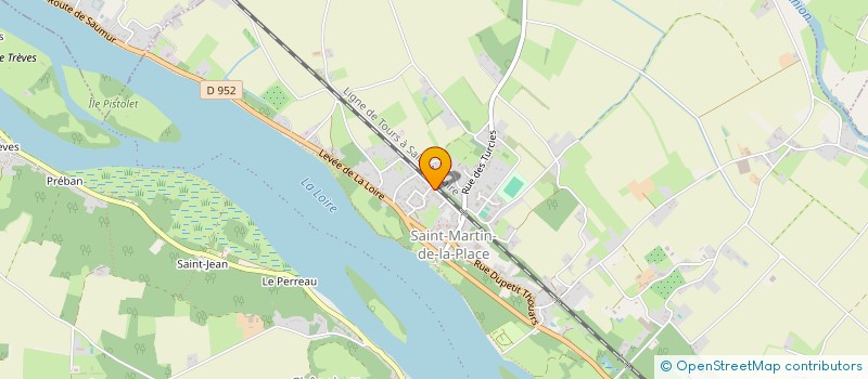 localisation de l'entreprise MADAME TIPHAINE AUBUGEAU à GENNES-VAL-DE-LOIRE