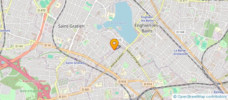 localisation de l'entreprise MADAME TIPHAINE BAILLY  SAINT-GRATIEN