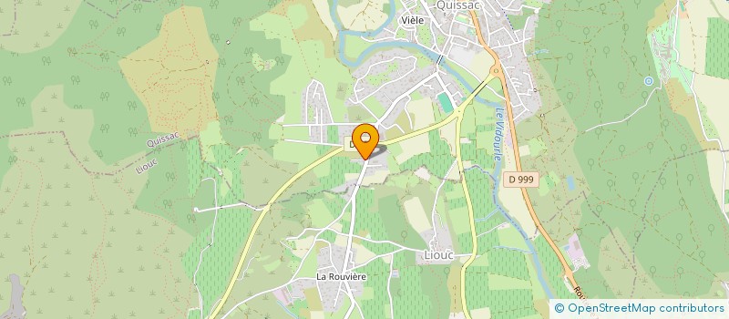 localisation de l'entreprise MADAME TIPHAINE BAS  QUISSAC