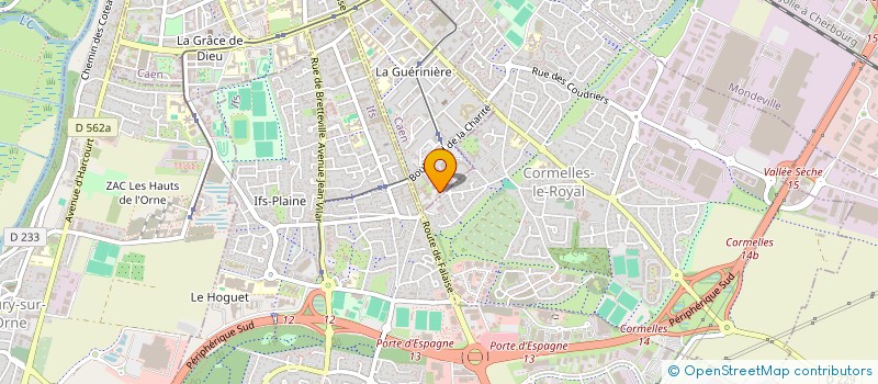 localisation de l'entreprise MADAME TIPHAINE BAUDET à CAEN