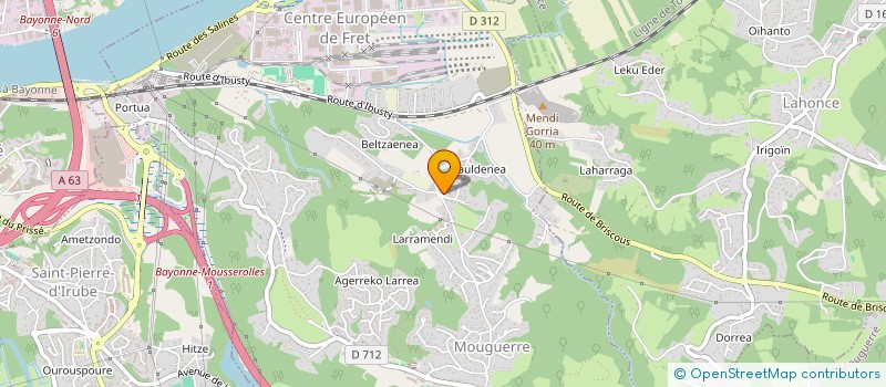 localisation de l'entreprise MADAME TIPHAINE BAUDRY  MOUGUERRE