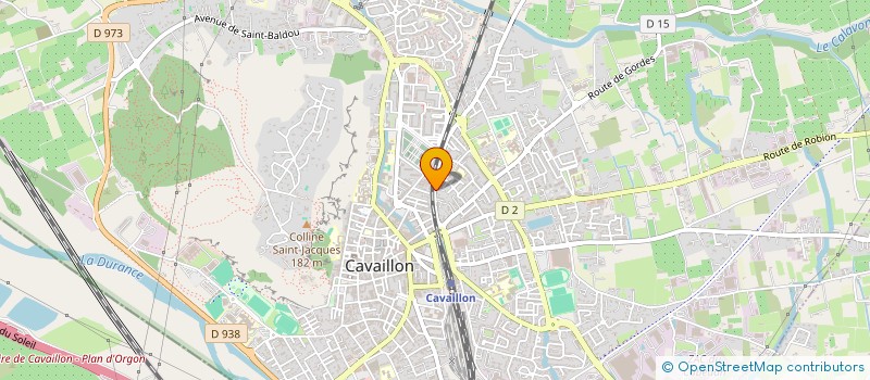 localisation de l'entreprise MADAME TIPHAINE BECKER  CAVAILLON