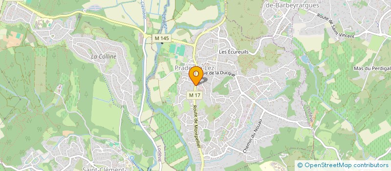 localisation de l'entreprise MADAME TIPHAINE BENOIT à PRADES-LE-LEZ