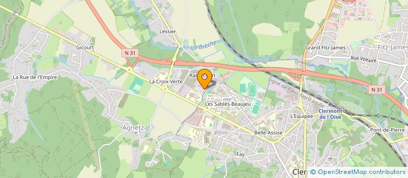 localisation de l'entreprise MADAME TIPHAINE BIZIEN  AGNETZ