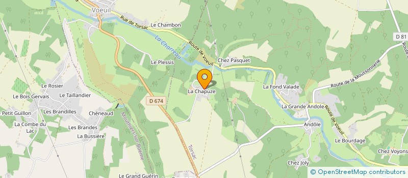 localisation de l'entreprise MADAME TIPHAINE BLAIZE à DIGNAC
