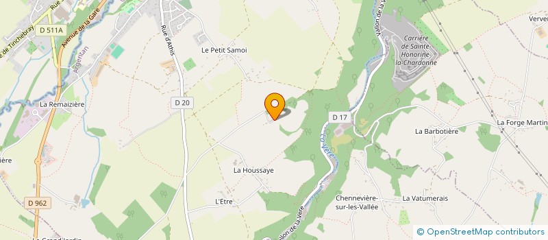 localisation de l'entreprise MADAME TIPHAINE BOISSIER à SAINT-PIERRE-DU-REGARD
