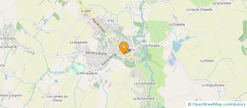 localisation de l'entreprise MADAME TIPHAINE BOUTON  L'HERBERGEMENT