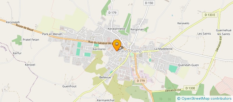 localisation de l'entreprise MADAME TIPHAINE BRAUD  GRAND-CHAMP