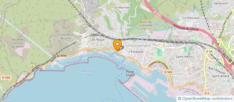localisation de l'entreprise MADAME TIPHAINE BRISSON à MARSEILLE