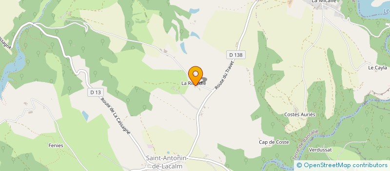 localisation de l'entreprise MADAME TIPHAINE BUDZIK  TERRE-DE-BANCALIE