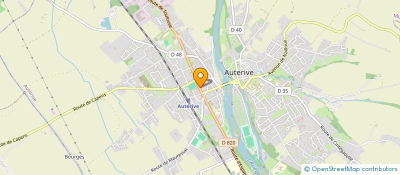 localisation de l'entreprise MADAME TIPHAINE CARDON  AUTERIVE