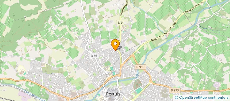 localisation de l'entreprise MADAME TIPHAINE CARPENTIER à PERTUIS