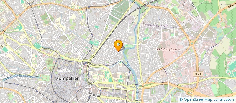 localisation de l'entreprise MADAME TIPHAINE CARRERE à MONTPELLIER