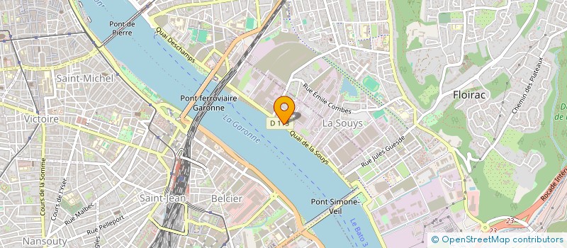 localisation de l'entreprise MADAME TIPHAINE CHENON  BORDEAUX