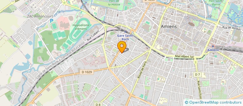 localisation de l'entreprise MADAME TIPHAINE COURBO  AMIENS