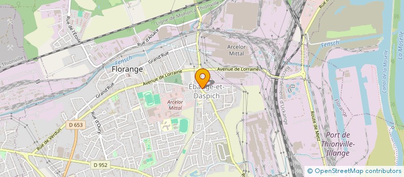 localisation de l'entreprise MADAME TIPHAINE COURTEILLE  FLORANGE