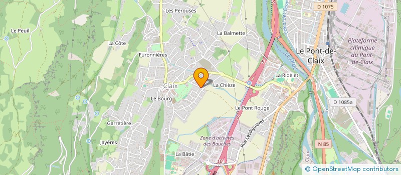 localisation de l'entreprise MADAME TIPHAINE DE ROYER DUPRE  CLAIX