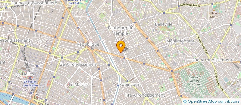 localisation de l'entreprise MADAME TIPHAINE DEBOUTE  PARIS