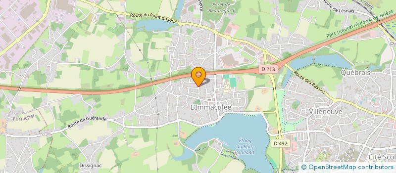 localisation de l'entreprise MADAME TIPHAINE DELABROY  SAINT-NAZAIRE