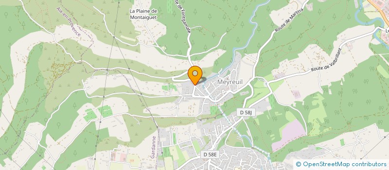 localisation de l'entreprise MADAME TIPHAINE DELANGLE  MEYREUIL