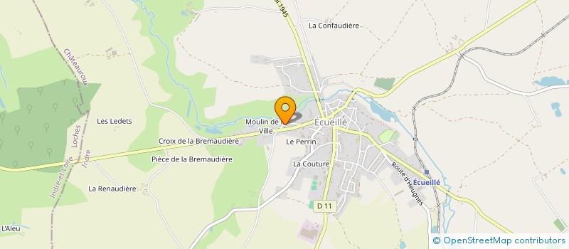localisation de l'entreprise MADAME TIPHAINE DELATTRE à ECUEILLE