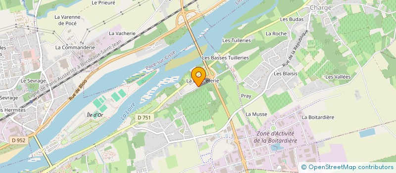 localisation de l'entreprise MADAME TIPHAINE DEMESLAY  AMBOISE