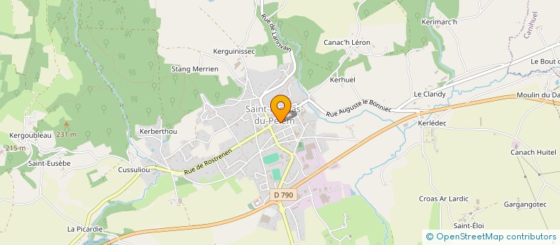 localisation de l'entreprise MADAME TIPHAINE DERRIEN  SAINT-NICOLAS-DU-PELEM