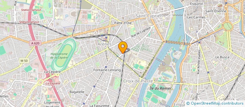 localisation de l'entreprise MADAME TIPHAINE DETERVILLE  TOULOUSE