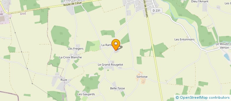 localisation de l'entreprise MADAME TIPHAINE DIMITRIJEVIC  MONTACHER-VILLEGARDIN