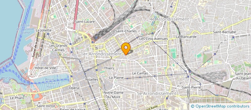 localisation de l'entreprise MADAME TIPHAINE DUBOIS à MARSEILLE