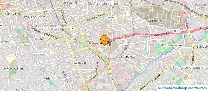 localisation de l'entreprise MADAME TIPHAINE DUBS à MARSEILLE