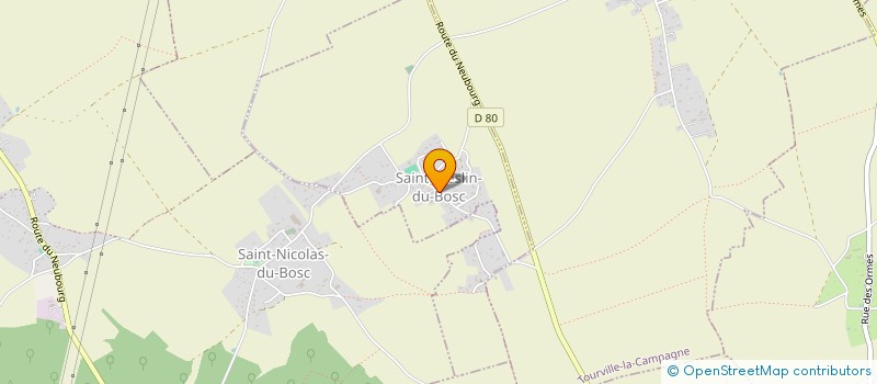 localisation de l'entreprise MADAME TIPHAINE DUHAZE  FOUQUEVILLE