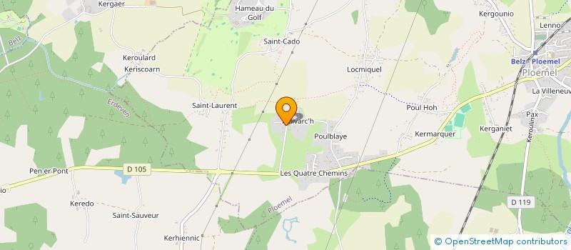 localisation de l'entreprise MADAME TIPHAINE FAVEREAU  PLOEMEL