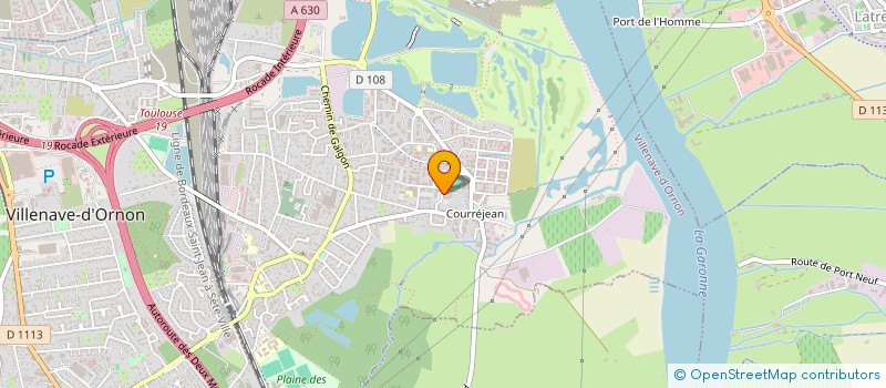 localisation de l'entreprise MADAME TIPHAINE FRANCHINI-BURAN  VILLENAVE-D'ORNON