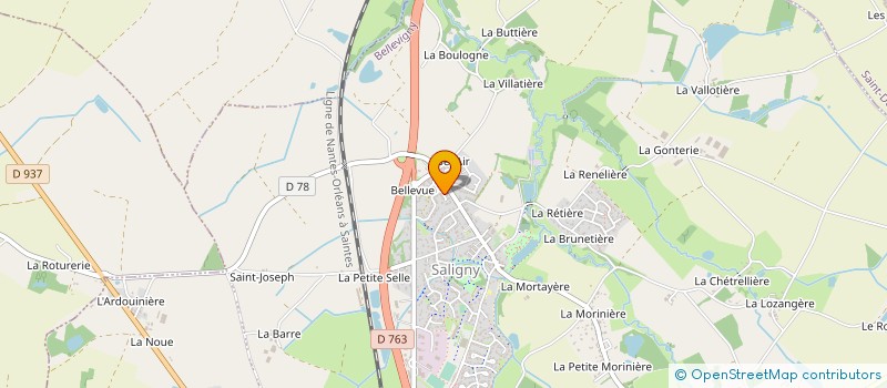 localisation de l'entreprise MADAME TIPHAINE FRERE à BELLEVIGNY