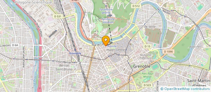 localisation de l'entreprise MADAME TIPHAINE FRICHETEAU à GRENOBLE