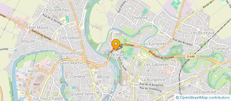 localisation de l'entreprise MADAME TIPHAINE GANACHAUD à NIORT