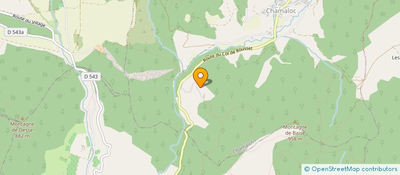 localisation de l'entreprise MADAME TIPHAINE GAU  CHAMALOC