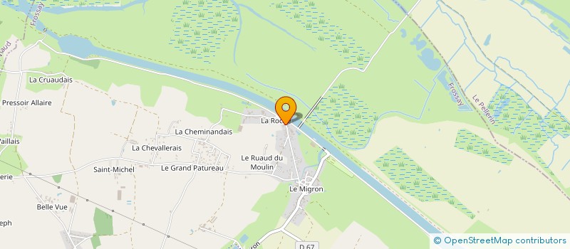 localisation de l'entreprise MADAME TIPHAINE GAUCHER  FROSSAY