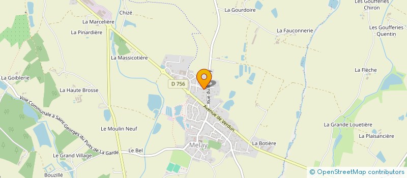 localisation de l'entreprise MADAME TIPHAINE GENDRON à CHEMILLE-EN-ANJOU