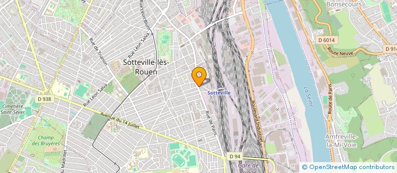 localisation de l'entreprise MADAME TIPHAINE GEOFFROY  PAVILLY