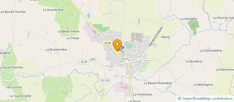 localisation de l'entreprise MADAME TIPHAINE GUESNE à BAIS