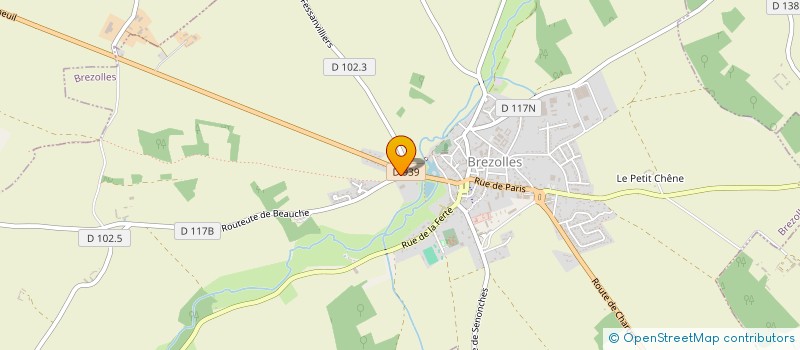 localisation de l'entreprise MADAME TIPHAINE GUIARD à BREZOLLES