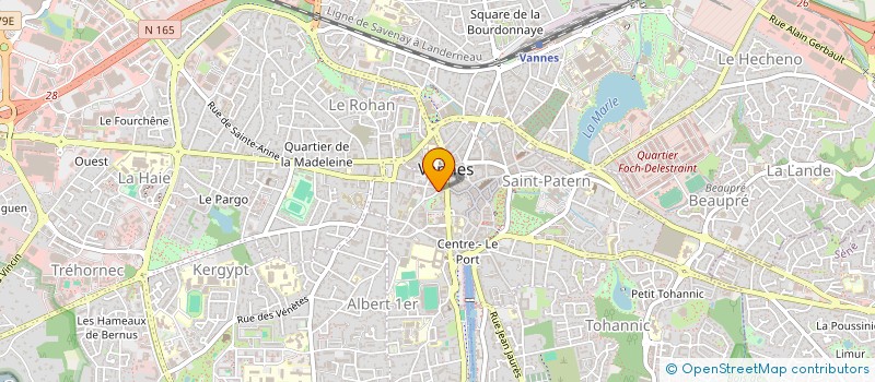 localisation de l'entreprise MADAME TIPHAINE GUICHAOUA  VANNES