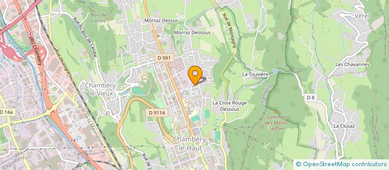 localisation de l'entreprise MADAME TIPHAINE GUILLON  CHAMBERY