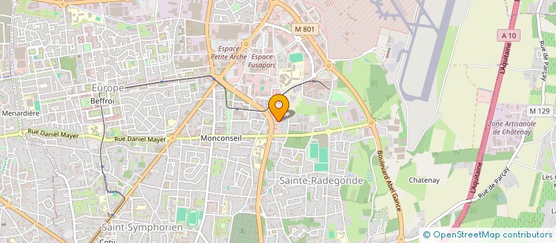 localisation de l'entreprise MADAME TIPHAINE HARDOUIN  TOURS