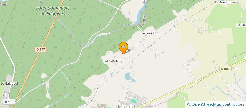 localisation de l'entreprise MADAME TIPHAINE HEULINE  LANDEAN